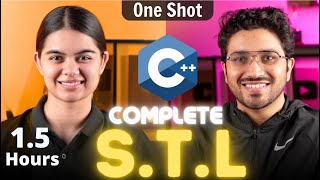 C STL Complete Tutorial  Standard Template Library  One Shot [upl. by Emlynne273]