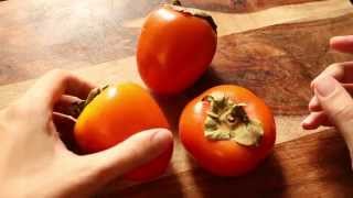 How to eat a persimmon and know if its ripe [upl. by Eirrab]