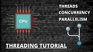 Threading Tutorial 1  Concurrency Threading and Parallelism Explained [upl. by Holsworth366]