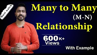 Lec18 Many to Many Relationship in DBMS  MN Relationship [upl. by Artsa393]