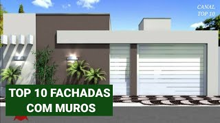 Fachadas com muros [upl. by Mastat]