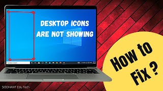 How to fix Desktop Icons are not showing in Windows [upl. by Loginov]