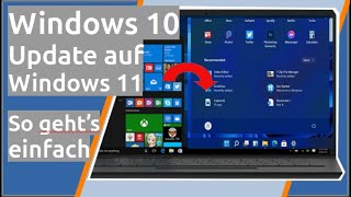 Windows 10 update auf Windows 11 [upl. by Seessel]