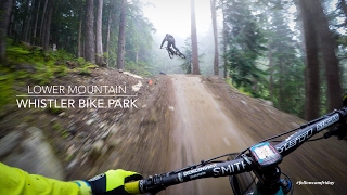 Mountain Biking the lower Whistler Bike Park [upl. by Kass276]