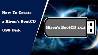 How to run the Hirens BootCD 152 from a USB Flash Drive [upl. by Nelleh]