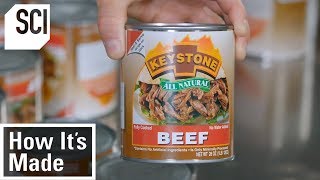 How Factories Produce Canned Meat  How Its Made [upl. by Bathesda]