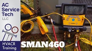 Quick and Easy Refrigerant Charge Check with Digital Gauges SMAN460 [upl. by Amik]