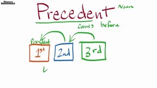 Precedent Definition for Kids [upl. by Zacks]