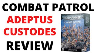 Combat Patrol Adeptus Custodes Review  Contents Discussed [upl. by Dannica638]