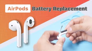 AirPods Battery Replacement  Draining Too Fast Problem [upl. by Yokoyama]