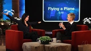 Courteney Cox Plays Heads Up with Ellen [upl. by Yebloc]