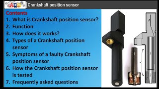 Crankshaft position sensor [upl. by Notxam930]