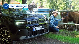 Test av Jeep Avenger 2023 [upl. by Ettezel]