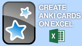 Create Anki Cards using Excel [upl. by Gorrian]