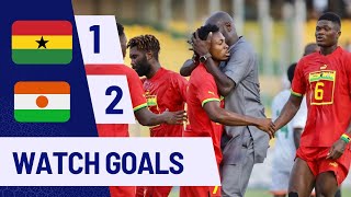 GHANA VS NIGER12AFCON QUALIFIERSGOALSampHIGHLIGHTS [upl. by Elfreda]