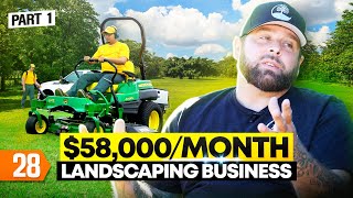 How to Start 58KMonth Landscaping Business Pt 1 [upl. by Ruscio]