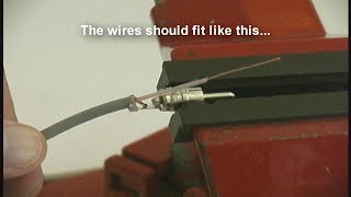 Technical Training How to Solder an RCA Connector the Basics [upl. by Blessington]