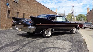 1961 Imperial LeBaron in Black amp Engine Sound on My Car Story with Lou Costabile [upl. by Mullac840]