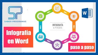 Cómo crear una INFOGRAFÍA en WORD  Paso a Paso [upl. by Aidnahs]