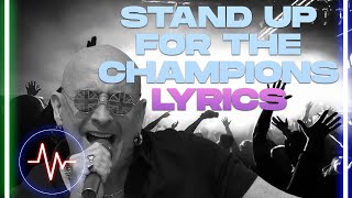 Right Said Fred  Stand Up For the Champions Audio [upl. by Ansaev]