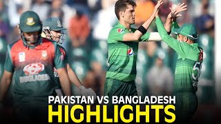 Highlights  Pakistan vs Bangladesh  PCB  M2D2U [upl. by Ielak]