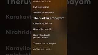 kurup movie song with lyrics💯 pakaliravukalamirukuthirakalal [upl. by Adoree]