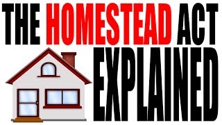 The Homestead Act of 1862 Explained US History Review [upl. by Sinnard]