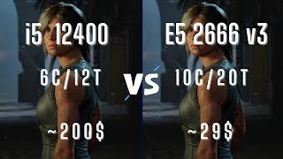 I512400 vs E52666v3 [upl. by Croteau]