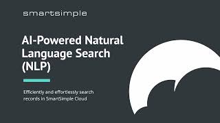 SmartSimple Cloud’s AIPowered Natural Language Search NLP [upl. by Eahs]