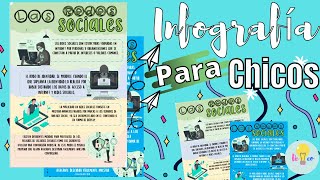 Cómo hacer INFOGRAFÍAS en Word💻 [upl. by Kaja]