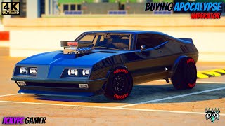 GTA Online  Buying The Best Muscle Car  Apocalyse Imperator  4k60Fps Gameplay [upl. by Katalin]