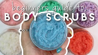 How to make Exfoliating Body Scrubs Formulating for Beginners [upl. by Belter379]