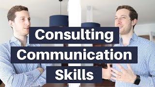 TALK LIKE A CONSULTANT  Top down communication explained management consulting skills [upl. by Namie121]