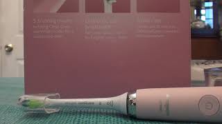 Philips Sonicare DiamondClean Classic Electric Toothbrush Pink REVIEW PART 1 [upl. by Millhon]