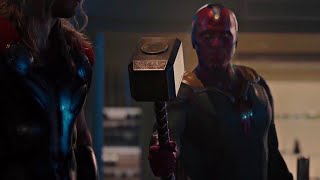 Vision levanta el Martillo de Thor  Español Latino108060Fps  Avengers Age of Ultron [upl. by Gar]