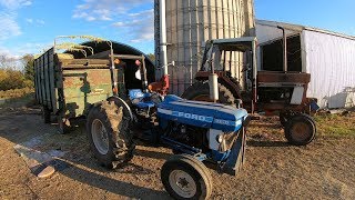 Best POV Of Silage Wagons Filling a Silo [upl. by Aniarrol53]