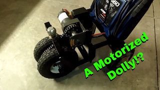 DIY Motorized Trailer Dolly  Trailer Mule [upl. by Tegdig]