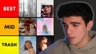 Ranking EVERY Taylor Swift Album [upl. by Mun]