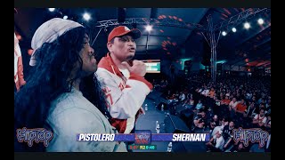 FlipTop  Shernan vs Pistolero [upl. by Maxantia420]