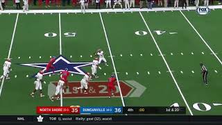 Greatest High School Football Finish North Shore wins 2018 6A Texas High School State Championship [upl. by Eiznik]