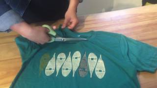 No Sew Customized Tee Tutorial [upl. by Wrench]