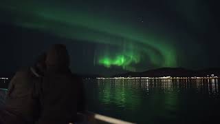 Northern Lights Cruise In Tromso Norway [upl. by Shama346]