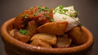 How To Make The BEST PATATAS BRAVAS  The Best Patatas Bravas you will EVER eat  Shorts [upl. by Vinna]