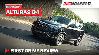 Mahindra Alturas G4 Review  Take a bow Mahindra 👏  ZigWheelscom [upl. by Ainorev724]