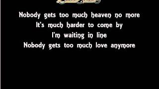 The Lyrics Of The Bee Gees Too Much Heaven [upl. by Avictor]