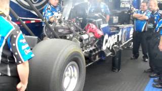 TOP FUEL DRAGSTER CRACKING THE THROTTLEVERY CLOSE [upl. by Margaret]