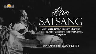 Live Satsang with Gurudev Sri Sri Ravi Shankar [upl. by Walley]