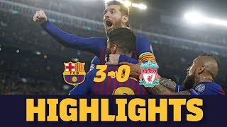 BARÇA 30 LIVERPOOL  Match highlights [upl. by Daza334]