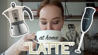 HOW TO MAKE A quotLATTEquot AT HOME moka pot  frother [upl. by Lede836]