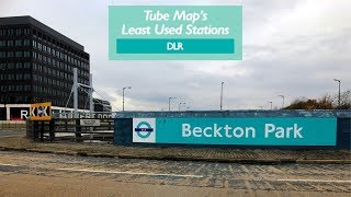 Beckton Park  Least Used DLR Station [upl. by Anul]